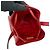 Mini borsa a tracolla in pelle rossa Christian Dior Rosso - vista 9