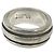 Tiffany & Co Tiffany Grooved Double Line Ring Silvery