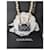 Collana Chanel B23C Perle e Charm Mini Borsa Matelassé Nero Bianco D'oro - vista 3