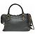 Borsa Balenciaga Classic Mini City in pelle Marrone - vista 2