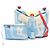 Hermès Blue Silk and Swift Brides de Gala Silky City PM