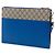 Clutch Interlocking Cut Out in GG Supreme beige e pelle di vitello Gucci - vista 2