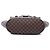 Louis Vuitton Marrone Damier Ebene Manosque GM - vista 3