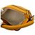 Borsa Satchel Puzzle Mini in pelle di vitello gialla LOEWE Giallo Senape - vista 4