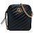 Borsa a tracolla Gucci Black GG Marmont Matelasse in pelle con doppia zip