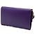 Portafoglio con catena Sound Lock in Saffiano viola di Prada Porpora Viola scuro - vista 2