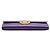 Portafoglio con catena Sound Lock in Saffiano viola di Prada Porpora Viola scuro - vista 3