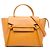 Céline Celine Yellow Micro Grained Calfskin Belt Bag Mustard