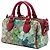 Borsa Boston Mini GG Supreme Blooms beige Gucci - vista 2