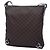 Gucci Borsa a tracolla Abbey GG Nylon marrone con anello a D Marrone scuro - vista 2