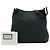 Borsa a tracolla Gucci in tela GG verde Verde scuro - vista 7