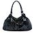 Borsa a tracolla Gucci Black Patent Abbey D Ring Nero