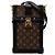 Louis Vuitton Braun Monogram Pochette Trunk Verticale