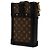 Louis Vuitton Braun Monogram Pochette Trunk Verticale - Ansicht 2