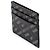 Versace Black La Greca Coated Canvas Card Holder - view 2