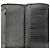 Prada Black Saffiano Zip Around Long Wallet - view 8