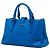 Borsa Bottega Veneta Blue Small Nappa Intrecciato Roma - vista 2