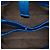 Borsa Bottega Veneta Blue Small Nappa Intrecciato Roma - vista 4