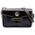 Fendi Nero in pelle liscia crossbody