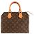 Louis Vuitton Marrone Monogram Speedy 25