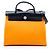 Hermès Yellow Toile Verso Herbag Zip 31 Giallo Senape