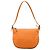 Fendi Orange Zucchino Canvas Hobo Arancione