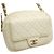 Borsa Chanel White CC Quilted Caviar Day Camera Bag Bianco Crudo - vista 2