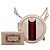 Gucci White Mini Leather Round Ophidia Rucksack weiß - Ansicht 7
