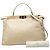 Borsa Fendi Brown Large Leather Peekaboo Iconic Marrone Beige - vista 10