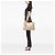 Borsa Fendi Brown Large Leather Peekaboo Iconic Marrone Beige - vista 9