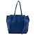 Céline Celine Phantom Cabas Tote aus blauem Leder, Größe Small