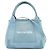 Balenciaga Blue Canvas Navy Cabas XS Blu chiaro