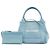 Balenciaga Blue Canvas Navy Cabas XS Blu chiaro - vista 6