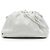 Bottega Veneta White Lambskin The Mini Pouch Crossbody