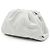 Bottega Veneta White Lambskin The Mini Pouch Crossbody - vista 2