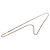 Collana Louis Vuitton Monogram Row in ottone argentato Argento