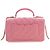 Chanel Pink Mini Rectangular Classic Lambskin Top Handle Flap - Ansicht 4
