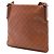 Borsa Messenger Piatta Gucci Marrone Guccissima Cammello - vista 2