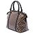 Borsa Satchel Gucci Beige Medium GG Crystal Charm - vista 2