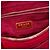 Bolso bandolera Prada Red Saffiano Trimmed Tessuto Chain Roja - vista 5