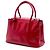 Prada Red Small Saffiano Vernice Turnlock Twin Satchel Rosso - vista 2