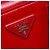 Prada Red Small Saffiano Vernice Turnlock Twin Satchel Rosso - vista 5