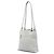 Borsa shopper Balenciaga in pelle morbida bianca Bianco Bianco sporco - vista 2