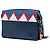 Prada Borsa a tracolla Esplanade in pelle di vitello City Calf Greca con finiture Saffiano blu media - vista 2