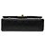 Chanel Black Small Classic Lambskin Double Flap Schwarz - Ansicht 3