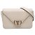 Borsa a tracolla Valentino in pelle marrone VLogo Beige