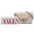 Borsa a tracolla Valentino in pelle marrone VLogo Beige - vista 7