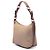 Borsa a tracolla Prada Brown Saffiano Trimmed Tessuto Marrone Marrone chiaro - vista 2