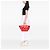 Céline Tote Celine em couro de bezerro de grão médio vermelho - vista 6