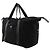 Prada Black Saffiano Trimmed Tessuto Reisetasche Schwarz - Ansicht 2